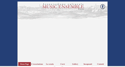 Desktop Screenshot of musicensemble.it