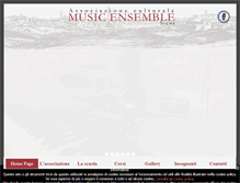 Tablet Screenshot of musicensemble.it